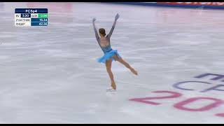 Alisa Dvoeglazova. Short program. 2025 Junior Russian figure skating championships.