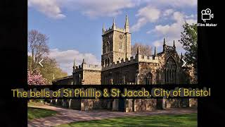 The bells of SS Phillip and Jacob, City of Bristol. 8 bells, Tenor 19-0-11 E.