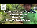 Cara/Teknik Tut Pokok Yang Mudah Dan Betul ( Limau Purut ) Oleh Encik Syamil