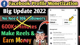 How To Monetize Apply Facebook Profile | Fb Big Update 2024 | Facebook Stars Monatize Kaise Kare 😱