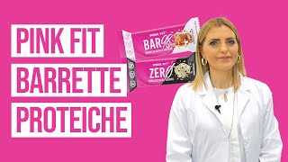 Barrette proteiche Pink Fit | Per uno spuntino sano e proteico