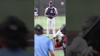 Georgia Premiere RHP Yannis Rembert turns up on the mound striking out Pro 5 Baseball academy