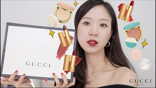 구찌뷰티 !!!!!!!!!! 미쳤어요 🖤  사야해요 🤔 찐행복 언박싱 🥰🥰 / 한국 10월 런칭 GUCCI BEAUTY