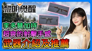 《Garena 黎明覺醒》武器介紹及推薦！PVE及PVP的挑選！超多種類、超爽手感～李多慧加持！【三叔公】