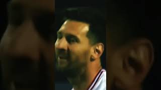 Messi smile after scoring against Montpellier😊😱
