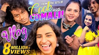 From The Sets Of Cook With Comali! - Fun Vlog Ft. Sivaangi 😂 🤣| Tamil Vlogs | Pugazh | Vijay TV