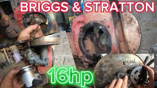 16hp.BRIGGS & STRATTON.PALIT PISTON.BALL BEARING.&GOVERNOR