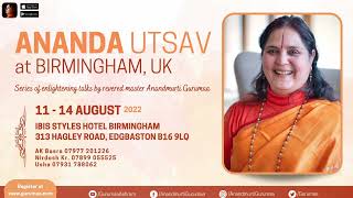 Ananda Utsav in Birmingham, UK | Anandmurti Gurumaa | Meditation Retreat