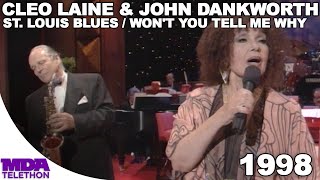 Cleo Laine & John Dankworth - St. Louis Blues & Won't You Tell Me Why | 1998 | MDA Telethon