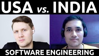 USA vs. India - Software Engineering (Computer Science, College, Coding Bootcamp)