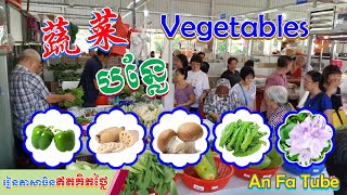 Learn Chineseរៀនចិន,An Fa Tube,EP23【អក្សរចិន/ 汉字】蔬菜|Rean Chen|学中文|Learn Chinese for beginner, Free