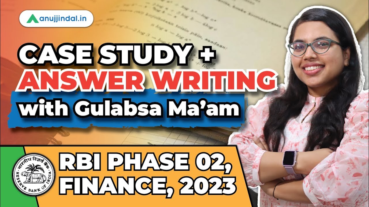 How To Prepare RBI Phase 2 2023 | RBI Phase 2 Finance Answer Writing ...