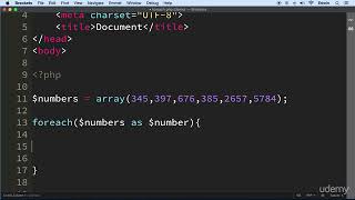 6 Foreach Loop in PHP - CONTROL STRUCTURES - PHP FOR BEGINNERS - BECOME A PHP MASTER - CMS PROJECT