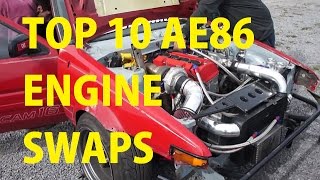 Top 10 Most Impressive AE86 Engine Swaps