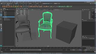 Maya2018基础中文教学9-隐藏和显示