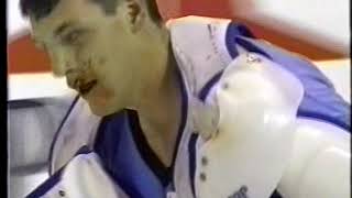 Gino Odjick Vs Grant Marshall 10.17.96