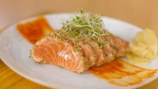 Bearded Salmon Sashimi