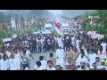 🔴live rahul gandhi bharat jodo yatra banavasi village to kalludevakunta ibc tamil