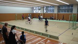 サイクルサッカー男子 決勝リーグ戦 M14: RSV OSAKA3 vs murata+R : 第55回全日本選手権(2024年)