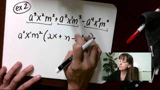 35 Saxon Algebra 1, Lesson 035, Factoring the Greatest Common Factor, Canceling Out Factors