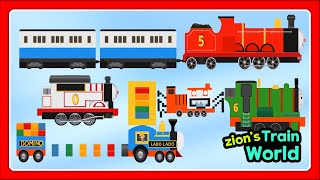 Labo Brick Train Compilation #26 Steam Trains