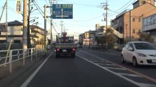 Japan Drive Chiba 360p Prefectural Road Route180①（from Baraki）