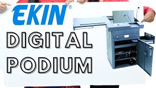 Digital Podium | All in One Podium | Metal podium with controller | Ekin Podium