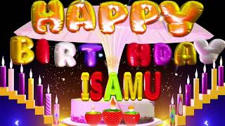 Isamu Happy Birthday Song| Happy Birthday To You isamu #birthdaysong