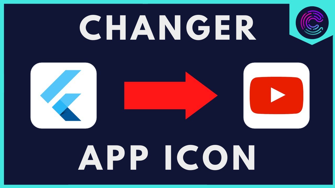 TUTO Flutter #5: Comment Changer L'icone De L'Application Android Et ...