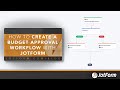 How to create a budget approval workflow with Jotform