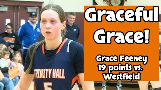 Trinity Hall 52 Westfield 39 | HS Girls Basketball | Grace Feeney 19 points