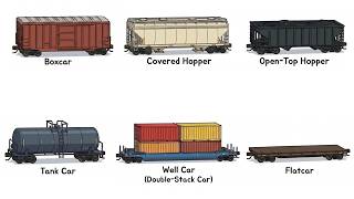 Every Type of Freight Cars Explained