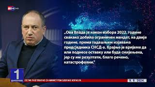 Igor Crnadak: Vrijeme je da Vlada podnese ostavku ili bude smijenjena