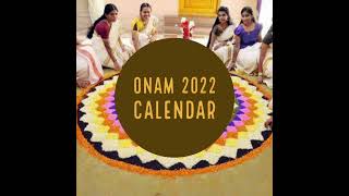 Onam 2022 Date, Onam 2022 Calendar, Thiruvonam Date