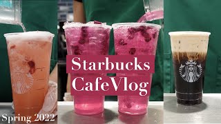 the new chocolate cream cold brew | cafe vlog | Target Starbucks | ASMR