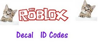 Roblox Decals Codes - Wholefed org