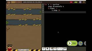 CodeMonkey Skill Mode 6-6