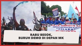 Buruh Kembali Gelar Demo UU Ciptaker Besok