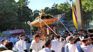 令和五年 安房国司祭 やわたんまち 山宮神社入祭