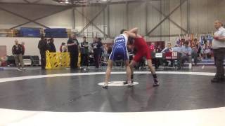 2013 Juvenile Greco National Championships: 54 kg Eric Robertson vs. Sam Jagas