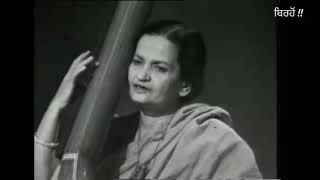 Tujhe Beqarar Karke, Begum Akhtar Sahiba Live !! ( Poet - Sahir Bhupali ) ( Rare )
