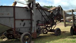 Antique Combines at the Buckley Engine Show.mp4