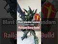 Railgun Easy Build-Blast Impulse Gundam #gundam #gundamseed #gundamseeddestiny #bandai #gunpla