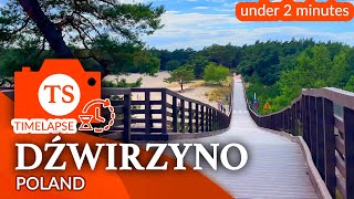 Dzwirzyno, Poland - timelapse travel under 2 minutes - Holidays 2022