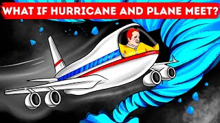 Why Planes Fly Through Hurricanes but Avoid Thunderstorms