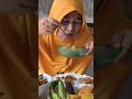 sarapan sayurasem+sambalteri #short #mukbang #sarapan #ytshorts #asmr