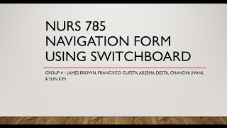 MS Access Switchboard Tutorial