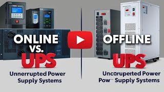Difference Between Online and Offline UPS#viral #trending #ups #online #offline