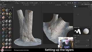 Photogrammetry cleanup workflow. Substance Painter and Houdini.