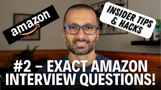 #2 Exact Amazon Interview Questions for Leadership Principle (BIAS FOR ACTION)